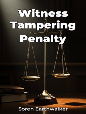cover image of Witness Tampering Penalty